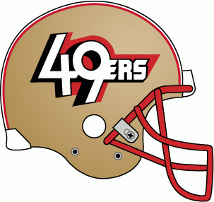 San Francisco 49ers 1991 Unused Logo fabric transfer